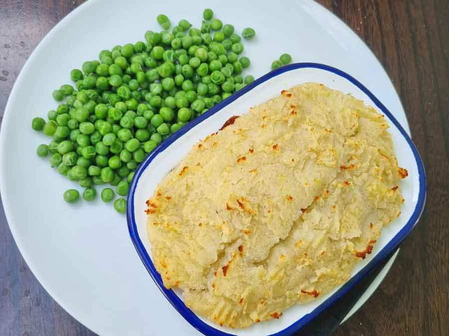 Shepherd&#39;s Pie at the Old Ox Shillingstone Dorset